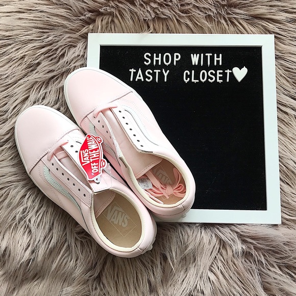 Vans old skool leather sneakers - Picture 6 of 7